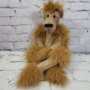 Rare Vintage Emrad Creations Lion Decorative Plush Scrawny Shaggy Stuffed Animal